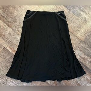 Ted Baker Black Chiffon Skirt